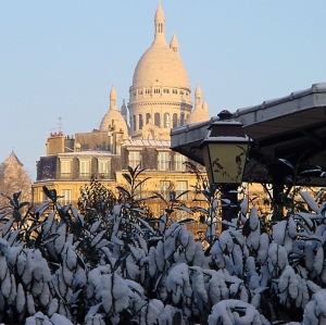 Montmartre Under the Snow and the Sun - Erasmus of Paris