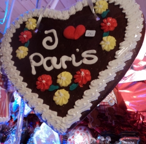 I Love Paris Chocolate Heart - Erasmus of Paris
